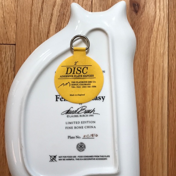 1995 Laurel Burch Feline Family plates - Picture 6 of 7